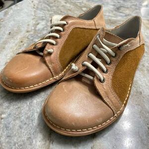Bran's Spanish Suede Leather Lace Women's Shoes Size 37